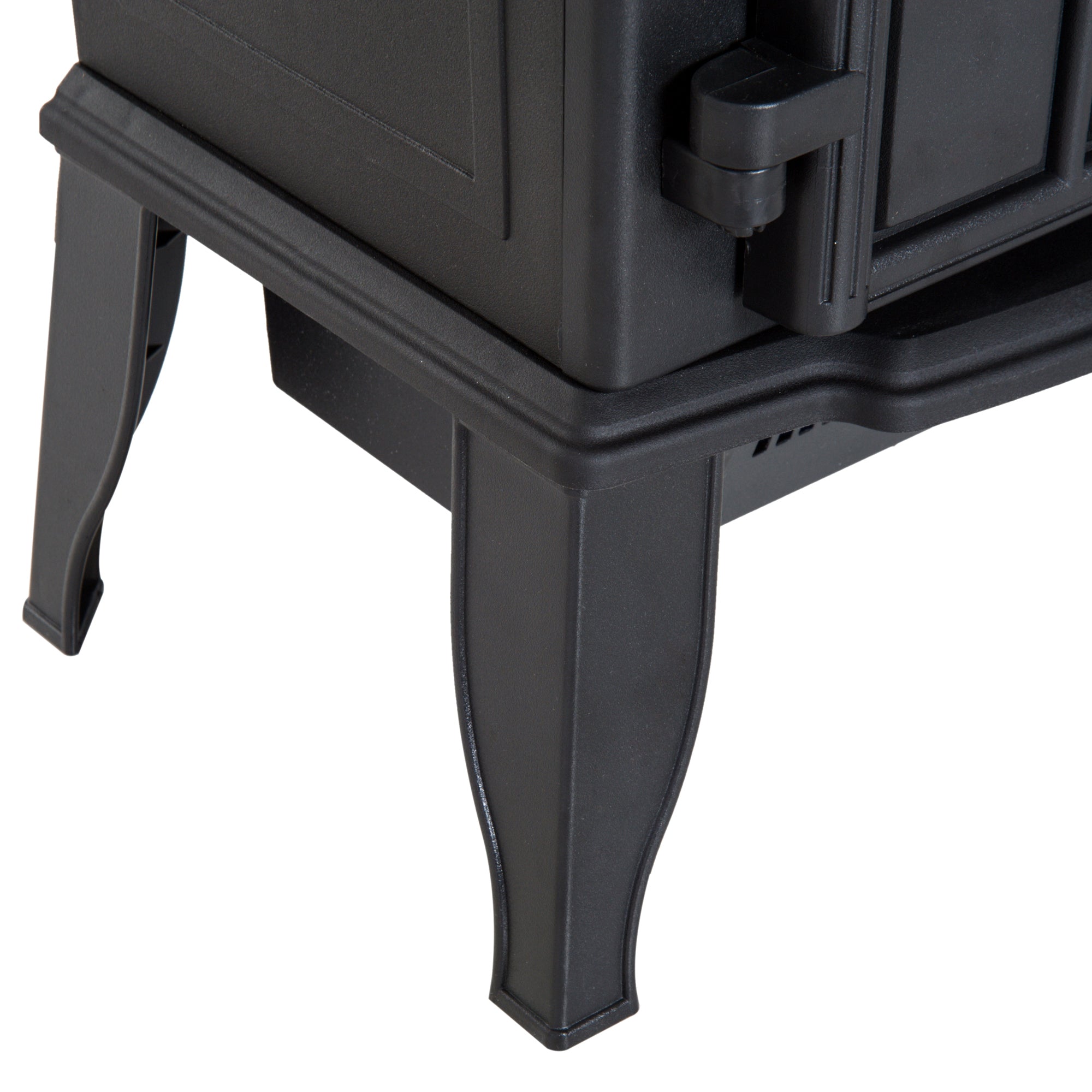 Freestanding Electric Fireplace with Flame Effect Living Room