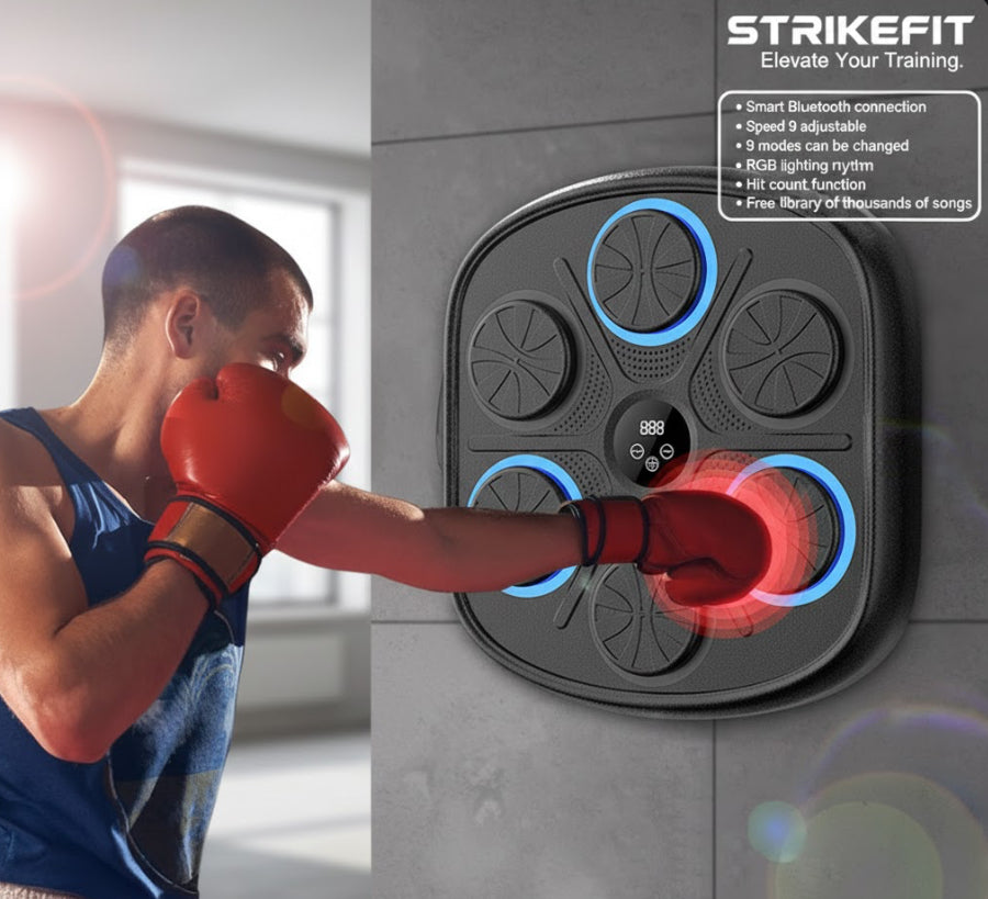 Boxing gadget 🥊⚡️ plays music