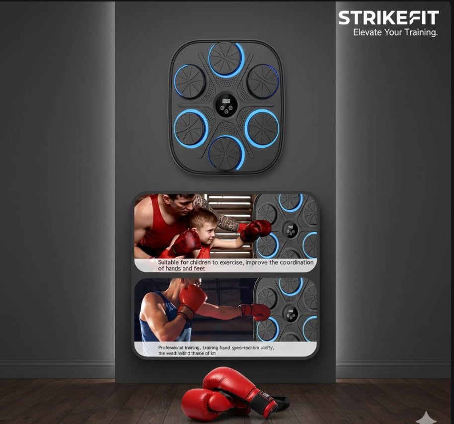 Boxing gadget 🥊⚡️ plays music