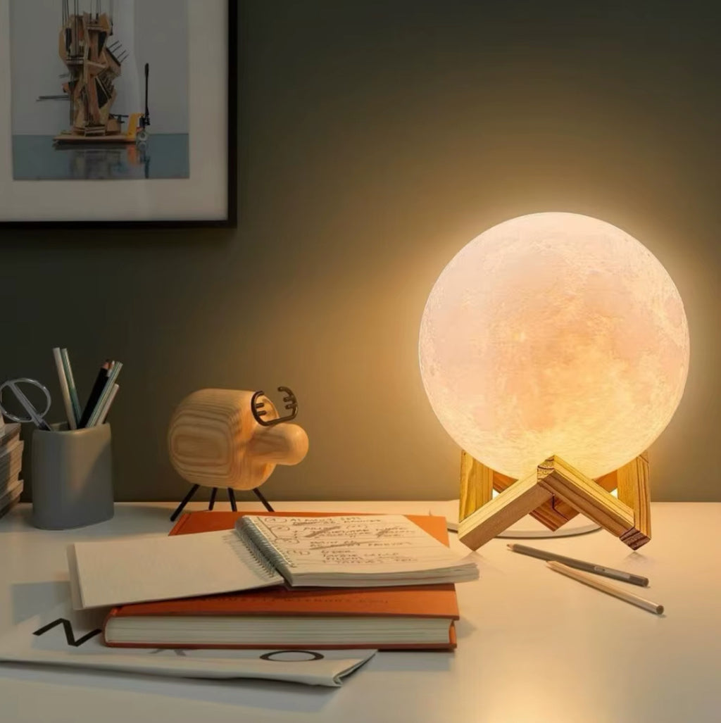 🌕 3D Moon Light 💡